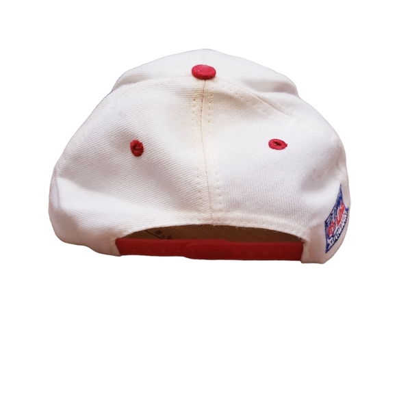 RARE Kansas City Chiefs Vintage Shark Tooth Pro Line Logo Athletic Snapback Hat - Picture 3 of 12